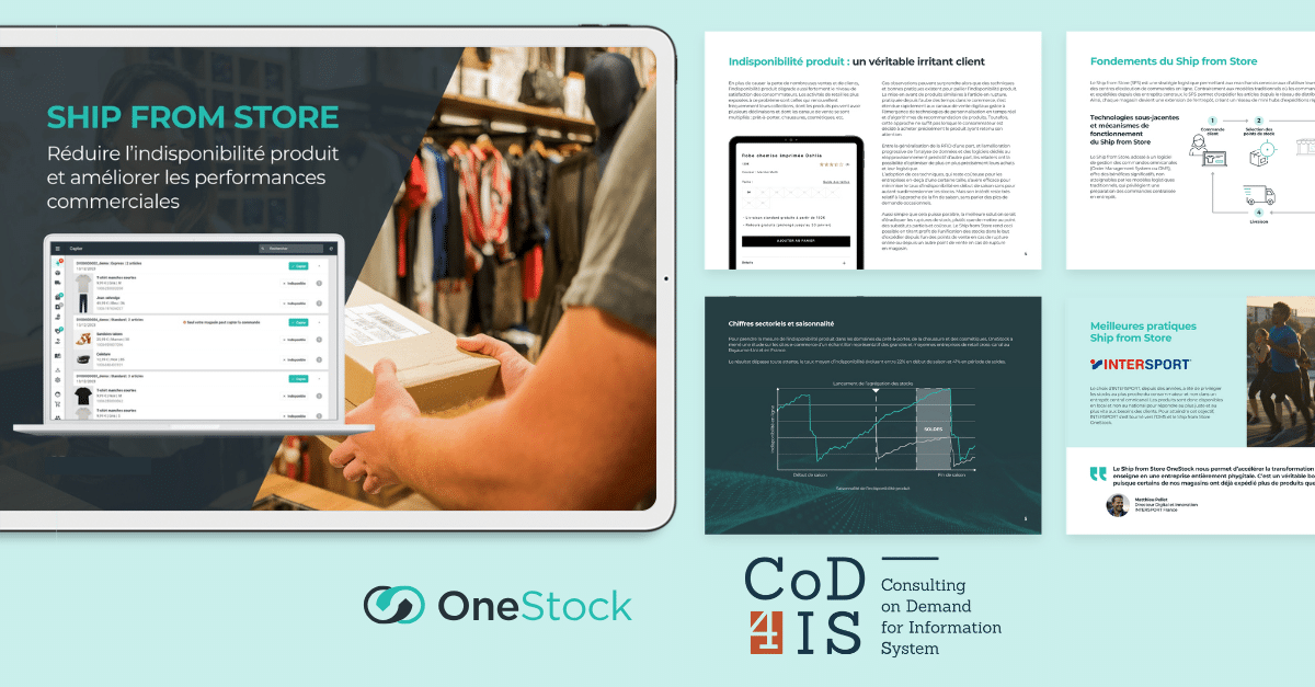 Ebook Ship from Store : réduire l'indisponibilité produit et améliorer les performances commerciales